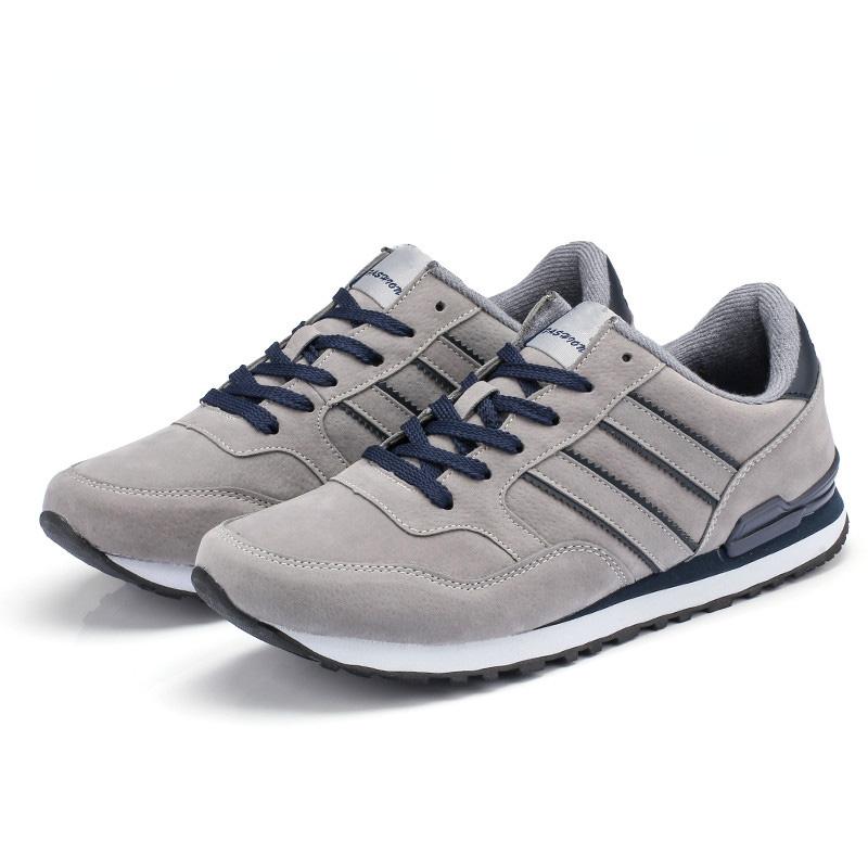 Men Casual Walking Shoes Light Suede Running Sneakers Classical Man Comfort Outdoor Breathable Mesh Flats Jogging Sport Trainers