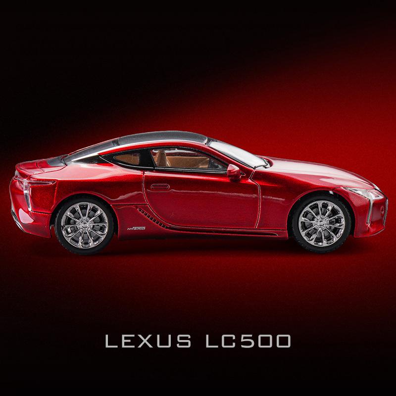 1/64 Lexus LC500 Super Sport Toy Car Miniature Model 1:64 ENCHERY Diecast Metal Vehicle Display Collection Free Wheels Gift Boys