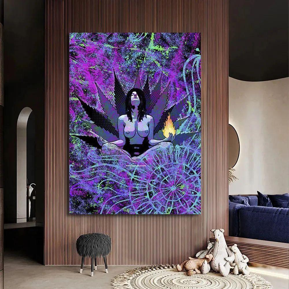 20x30cm Metal Poster Erotica Nude Sex BDSM Shibari Art