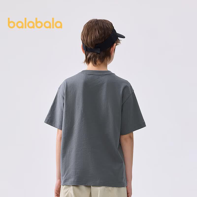 Balabala Kids' 2025 Summer Short Sleeve T-Shirt