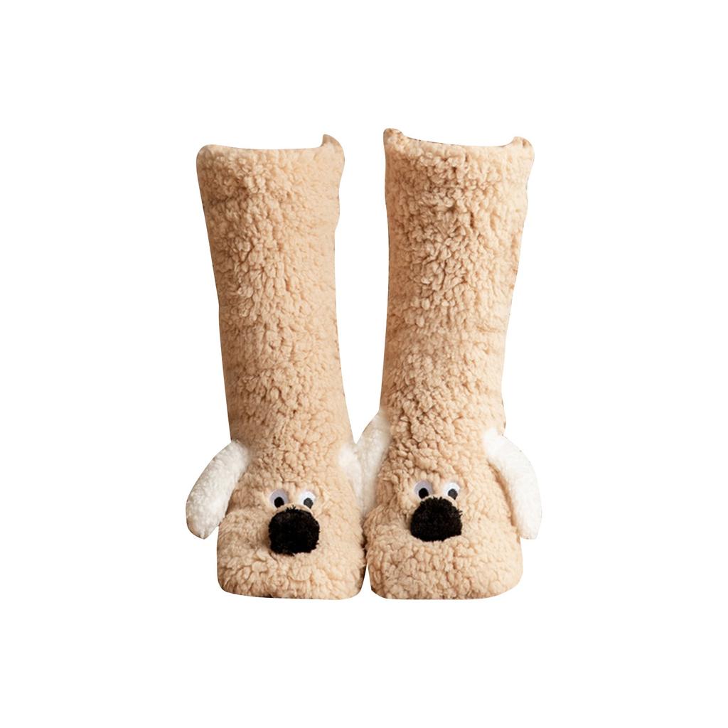 Floor Socks Adult Sleeping Socks Winter Snow Socks Home Confinement Socks Leg Covers Carpet Socks Slippers Socks