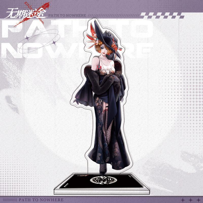 Fans Gift Charm Game Anime Path to Nowhere HD Figures Zoya Hamel Demolia Acrylic Stand Series Desk Decor Collection About 15cm