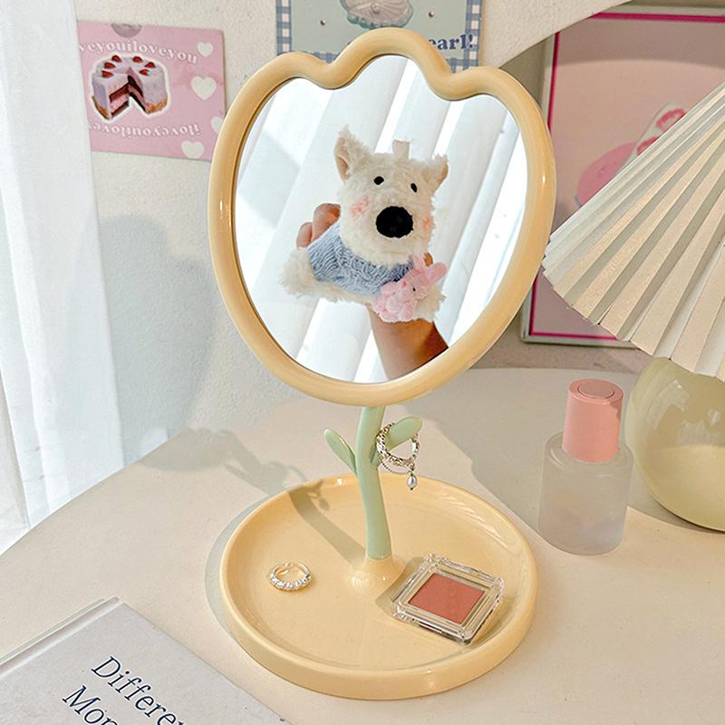 Makeup Girls Small Mirror Bedroom Beauty Design Women Nordic Mirrors Quality Funky Espelhos Decorativos House Decoration
