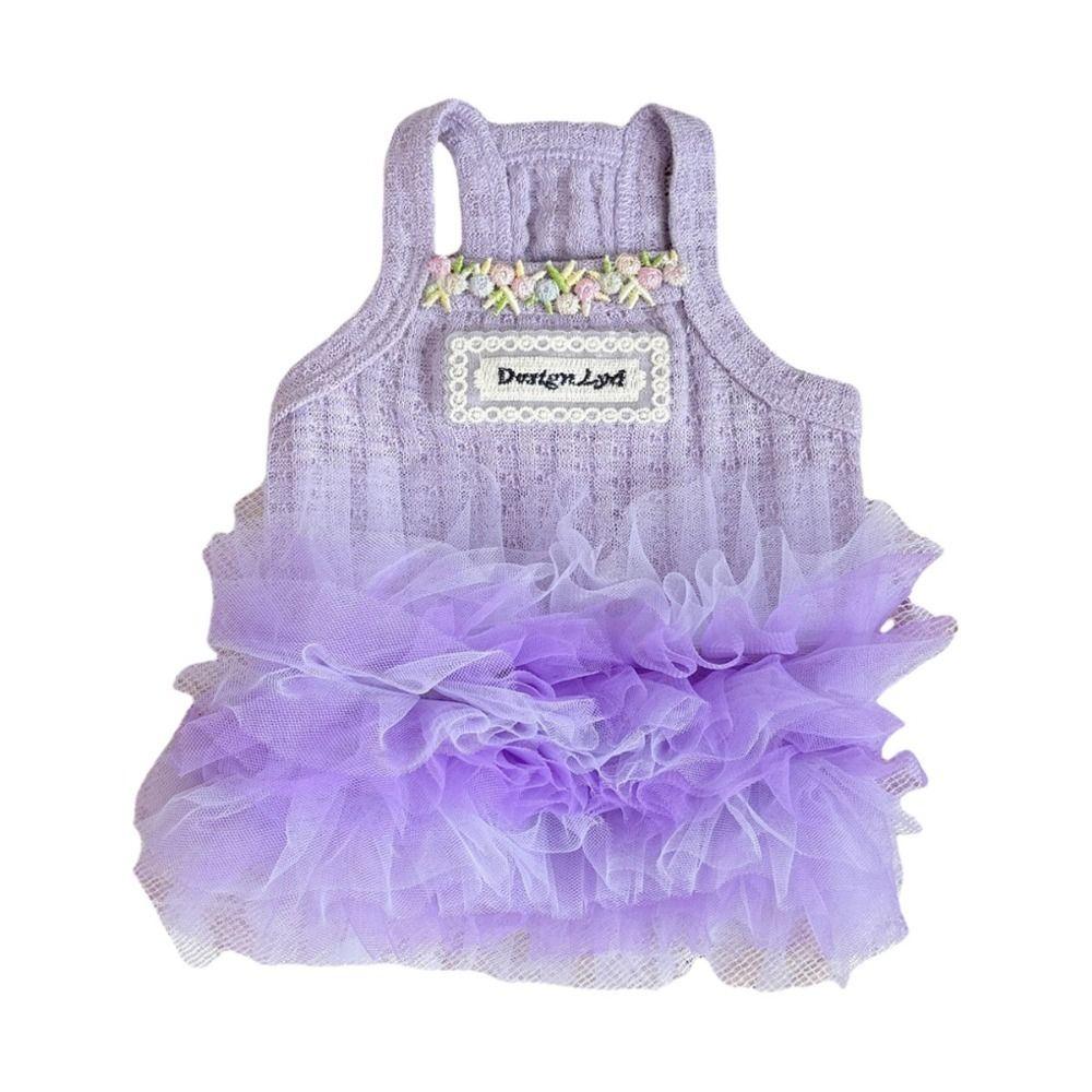 Breathable Dog   Princess Dress Lace Cat Dress Cute Dog Summer Dress  Pet Product