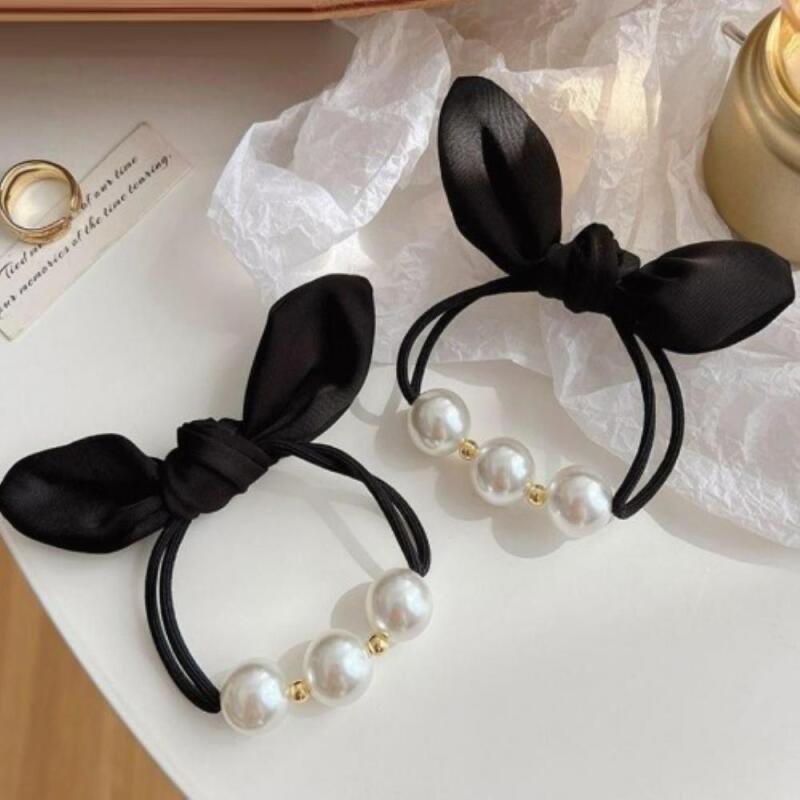 Women s Lovely Ribbon Black 2-Piece Set