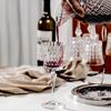 European Crystal Glass Cup Banquet French High Footed Red Wine Glass Whiskey Sparkling Champagne Glass Cup