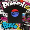  Summer Funny Pussy Meme Graphic Men Women Casual Loose Tshirt Unisex High Quality Soft 100% Pure Cotton Printed T-shirt
