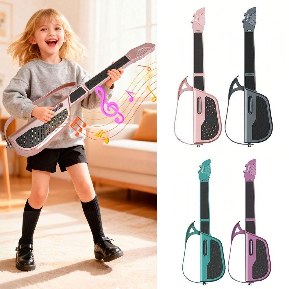 Foldable Smart Stringless Guitar Music Enlightenment Instrument  For Beginner Entry Level