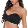 Strapless Bras for Women Non-Slip Unlined  Brassiere Seamless Invisible Lifting Lingerie Plus Size Support Bra Push Up Bras