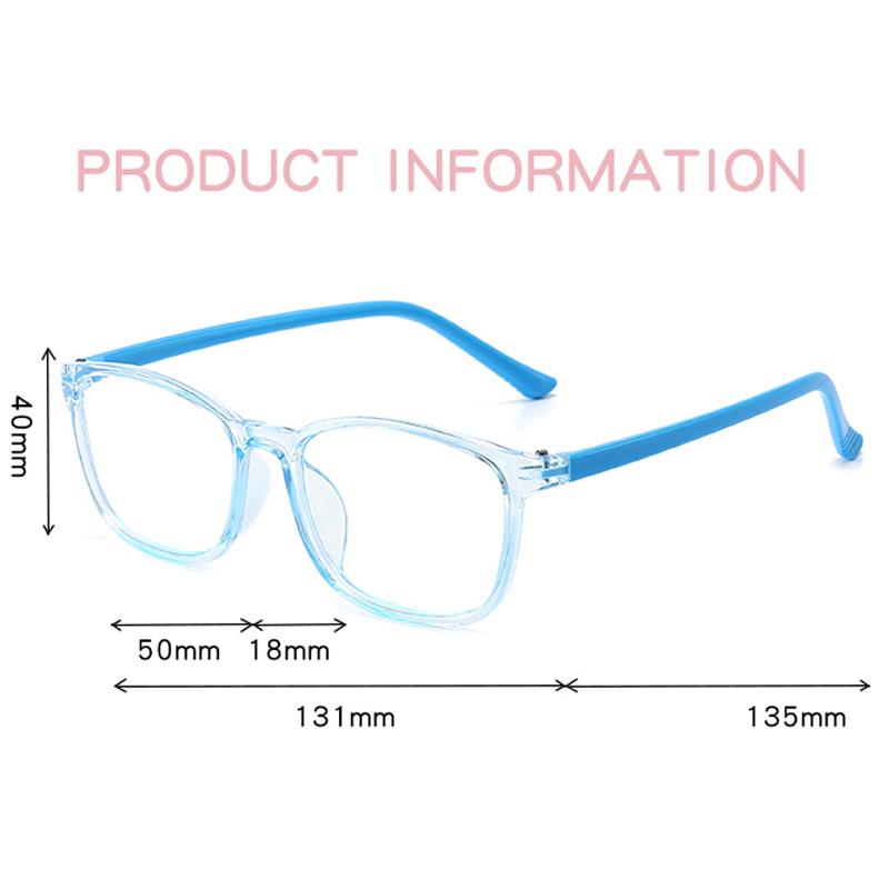 Kids Anti Blue Light Glasses for Boys Girls Children Computer Gaming Eyewear Gift Optical Spectacle Eyeglass