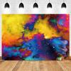 Color Spray Painting Background Graffiti Abstract Art Painting Powder Spray Painting Birthday Portrait Photography Background