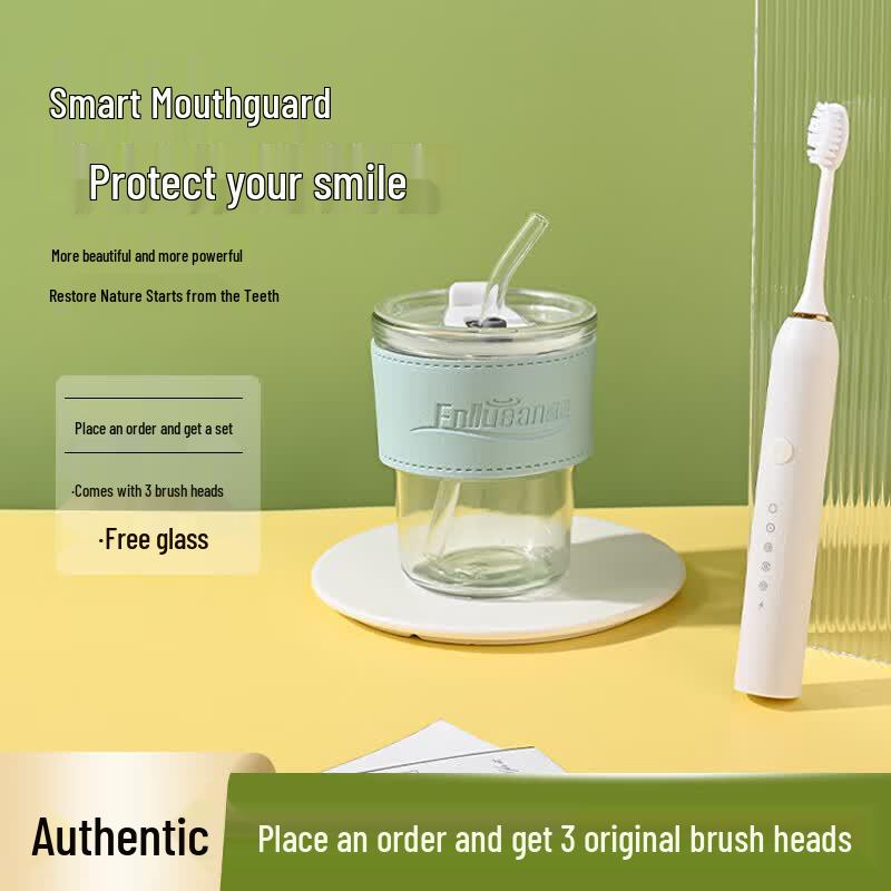 Enlluean SKT-Y8839 Sonic Electric Toothbrush & Glass Cup Set CN plug (adapter included)
