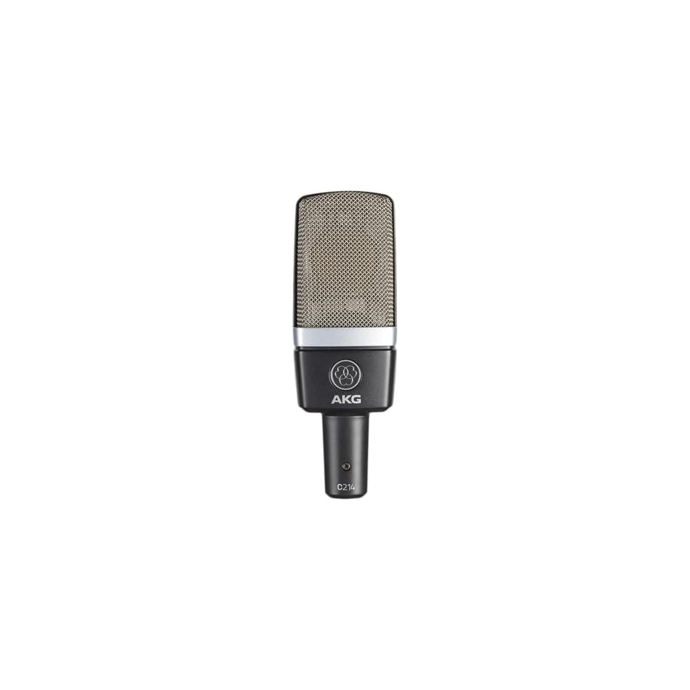 AKG C214 Condenser Microphone Professional Quality Studio Recording Equipment