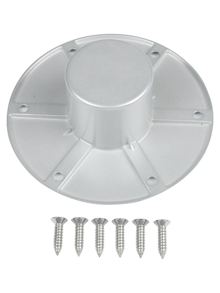 Round Flush Mount Table Leg Base Trailer Pedestal Base
