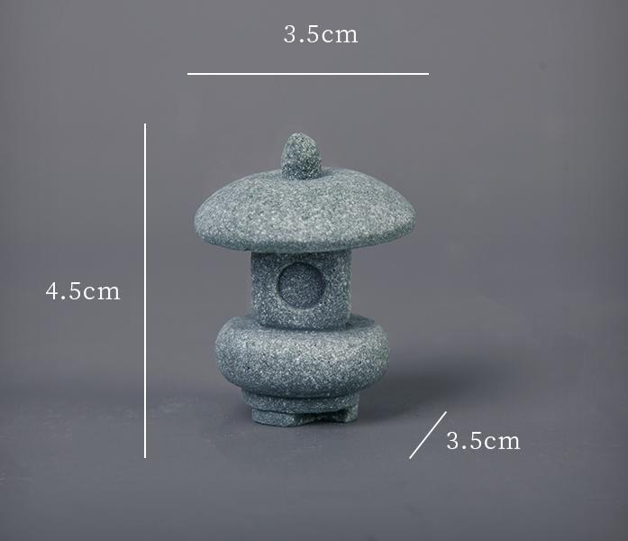 Pebble Bridge Small Boat Ornament: Miniature Water Bonsai Rockery Decoration for Floral Landscapes.