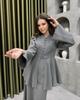 Women's 2026 Autumn Two-Piece Set: Elegant Solid Cardigan & Socialite Dress