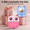 Digital Children Camera Photography Instant Print Mini Portable Photo Video Recorder Thermal Printer Educational Birthday Gifts