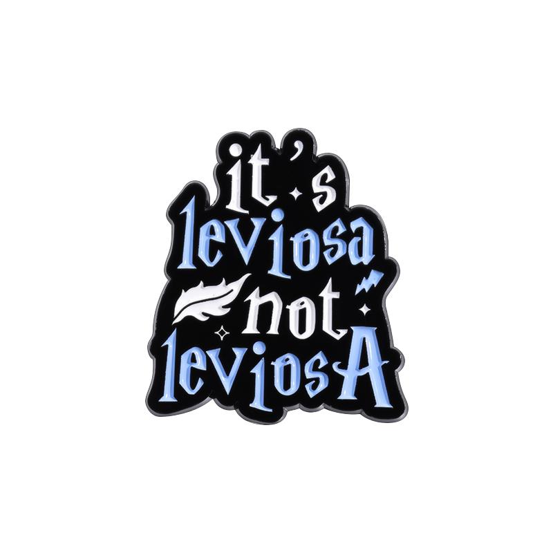 Schmetterling Schlüssel Fluch Hexe Emaille Anstecker Benutzerdefinierte Zauberer Anstecknadeln Revers Abzeichen Magischer Film Buch Schmuck Geschenk für Fans Freunde