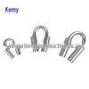 304 Stainless Steel Thimble Wire Rope Protector with Nylon Line