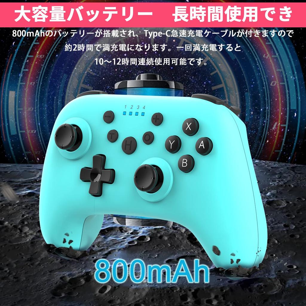 FONLAM Switch Compatible Mini Small Compatible with Switch Wired PC Bluetooth Mini Game Designed for and Small Hands Controller, 2/OLED/Lite,