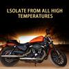 Motocyklowa Taśma Termiczna Wydechu Owijka Termiczna Osłona Włókno Szklane Bawełna Izolacyjna Wysoka Temperatura Ochrona Części Samochodowe