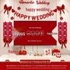 WEZHO Double Happiness Wedding Garland