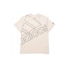 Adidas T Shirts Unisex Ecru Crew Neck Moderate GK9423