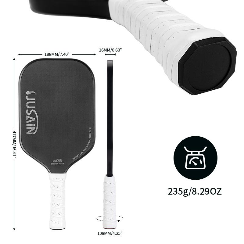 T700 סיבי פחמן טפלון Pickleball Peak Racket Peak Racket