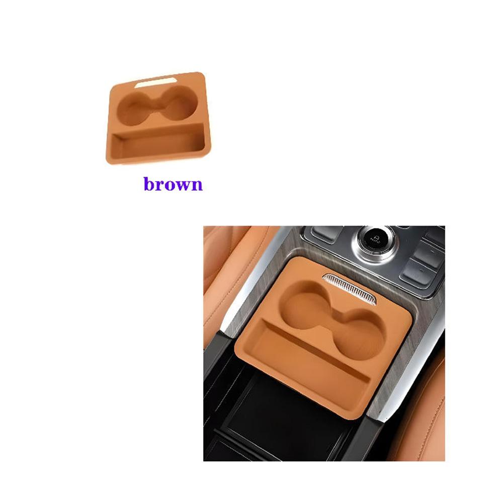 Central control push-pull box handrail box for Great Wall GWM WEY TANK 500 Tank500hi4t Tank500hi4z 2024 2025 Accessories brown 1pcs