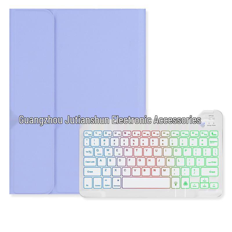 Samsung Galaxy Tab S 11" Case with Colorful Bluetooth Keyboard & Pen Slot X736