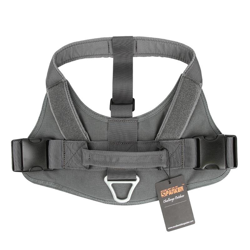 Uitstekend Elite Spanker Tactisch Hondentrainingsvest Hondenkleding Molle Huisdier Vest Harnas Trainingsharnas voor Honden Jachtaccessoires (Gray,XS（old）) grijze kleur
