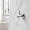 304 Stainless Steel Clothes Hook Wall Mounted Robe Hook Towel Hook  Bathroom Kitchen Entryway