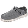 Modische Leichte Canvas-Schuhe für Herren Slip-on Sommerliche Mode Casual 2024 Bequem Atmungsaktiv Mokassin Homme Mocasines Hombre