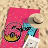 Funny Six Seven 67 Towel Sports Quick Dry Travel Camping Gear Sandproof Soft Light Large Beach Towel