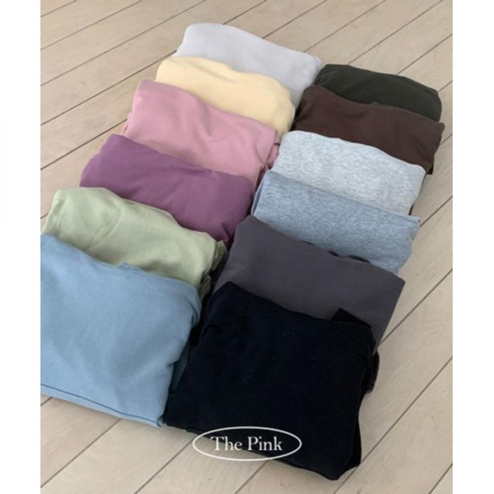 The Pink Unisex Oversized Basic Solid Hoodie 12 Colors 2 Lengths