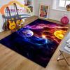 3D Pattern space universe  vector and many planets in galaxy-Popular Cushion In Europe  America Fashionable Carpet