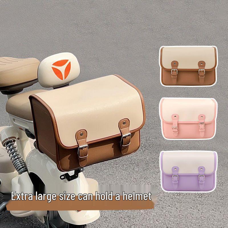 Electric Scooter Rear Seat Storage Bag for Yadea, Aima, Luyuan - Trunk Hanging Tail Box Bag