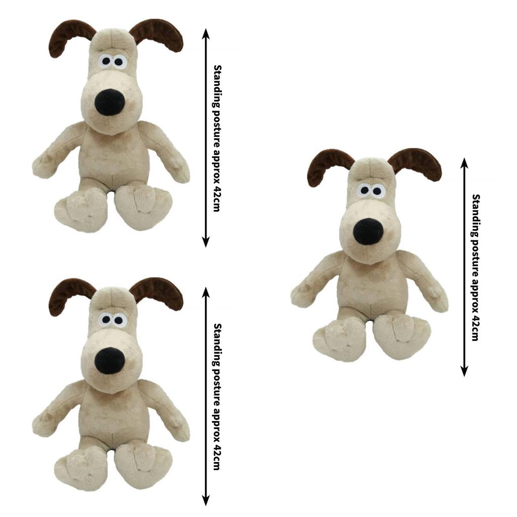 Large 42cm Pilot Dog 60cm Plush Toy Set With Clothes And Strap Pants In Stock Gift