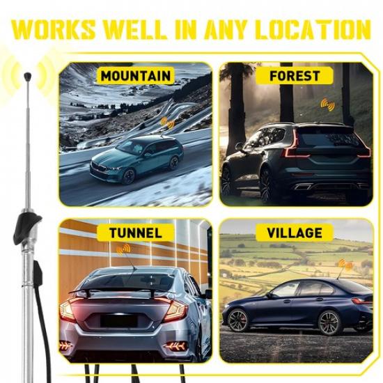 Power Signal Antenna AM FM Radio Aerial for Toyota 4 Runner Hilux Surf 1989-1997