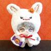 Halloween Rabbit Kigurumi (10cm) Plush Clothes, Kigurumi Accessories, Otaku Activities, Doll Mascot, Kpopdoll Costume [Used]