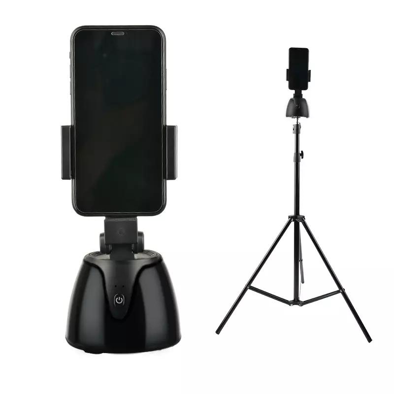 Automatic 360 Camera Face Auto Tracking Smart Object Shooting Stand Tripod Camera Holder for Smartphone