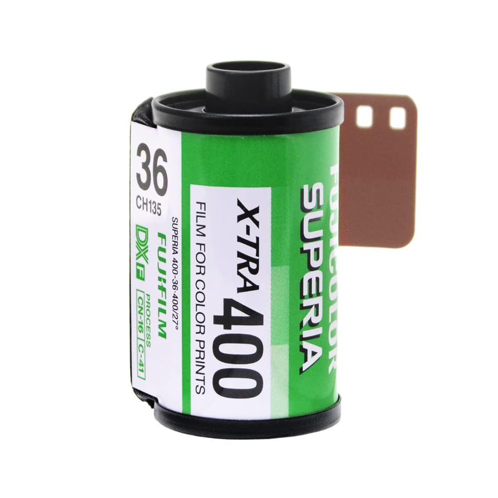 Fujifilm 35mm barevný negativní film Fujicolor SUPERIA Citlivost ISO 400 36 snímků Jedna položka 135 SP400X EC EU 36EX 1 X-TRA