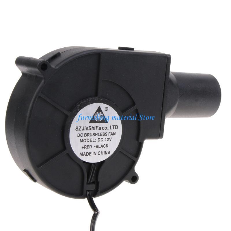 Y5GD Portable Outdoor BBQ Fan Air Blower for Barbecue 4200RPM Speed 5.5x2.1mm Plug