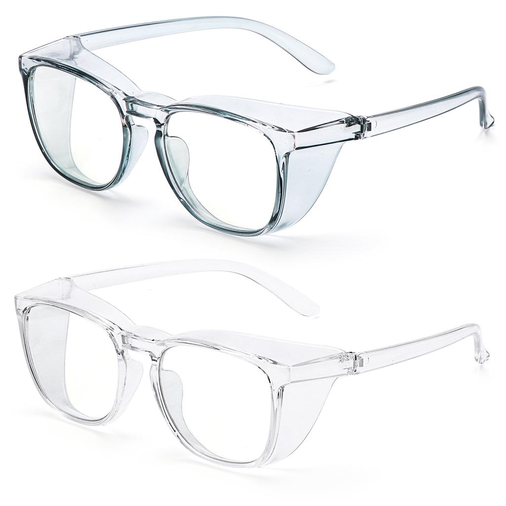 Anti-fog Safety Glasses Blue Light Blocking Glasses Anti Pollen Goggles Eye Protection Glasses Men Women UV400 Cycling Glasses