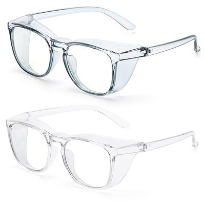 Anti-fog Safety Glasses Blue Light Blocking Glasses Anti Pollen Goggles Eye Protection Glasses Men Women UV400 Cycling Glasses