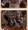 Guan Gong God of Wealth Statue - Attracts Prosperity, Worship Niche Decor.