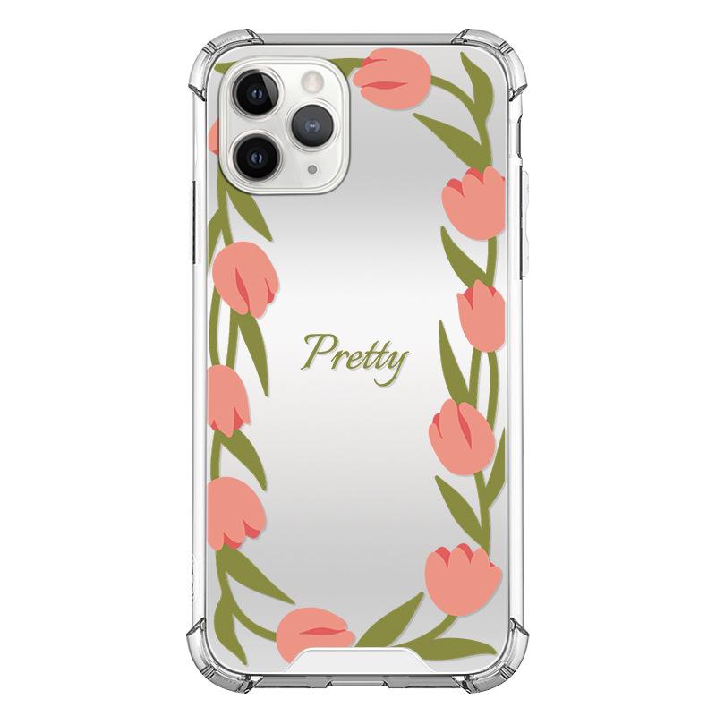 Zhitai Zrcadlové pouzdro pro iPhone 16 Promax, Kompatibilní s 14, Honor 90 a Huawei P60, Edice Japonsko a Jižní Korea