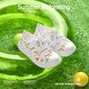 New children's hole shoes are light, breathable and quick-drying beach shoes, printed cartoon thick-soled waterproof hollow men's and women's sandals