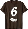 Funny Six Seven Meme 6 7 Halloween Costume Matching Unisex T-Shirt