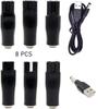 Charger Converter Hair Clippers Cable DC Connector Shaver Power Adapter Charging Heads Adapter